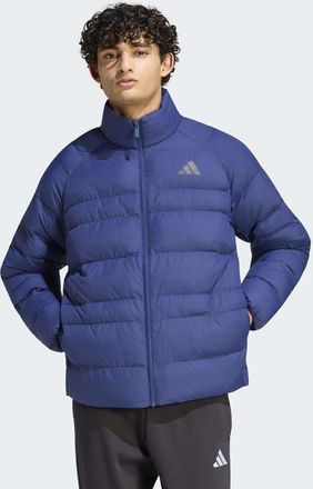 adidas Essentials - Giacca isolante ripiegabile blu scuro