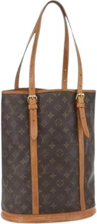 Louis Vuitton Pre-owned Bucket Bags, female, Brown, Size: ONE SIZE Pre-owned Vintage Bucket Bag