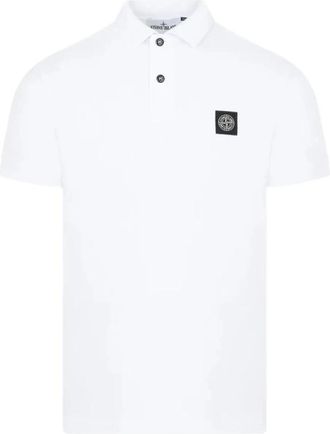 Stone Island Polo Shirts - Heren - Polos - Wit - XL - Tops