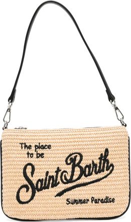 MC2 Saint Barth mini Parisienne shoulder bag - women - Polypropylene/Polyurethane/Polyester - OS - Neutrals
