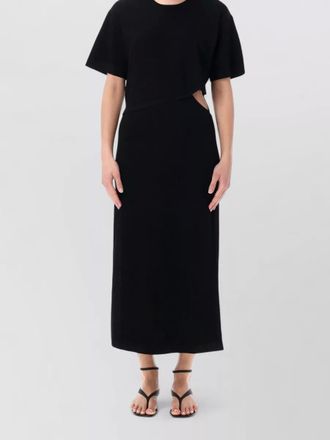 The Garment knit cutout midi dress