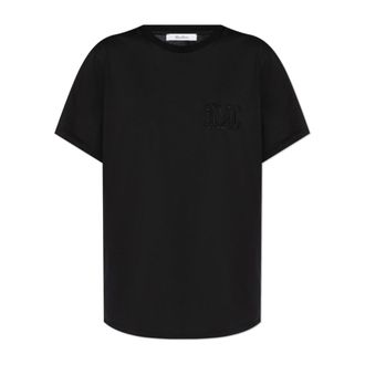 Max Mara T-shirt Mango - female - Max Mara - T-Shirts - Black - XS - Tops
