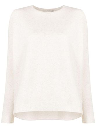 Lenny Niemeyer T-shirt Moletinho a maniche lunghe - Toni neutri