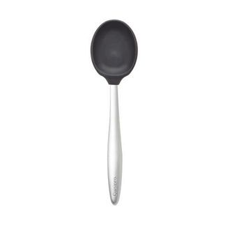 Cuisipro 8-Inch Silicone Piccolo Solid Spoon in Black at Nordstrom