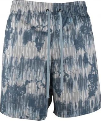 Amiri MA Bar Logo Zwemshorts - Heren - Strandmode - Veelkleurig - 2XL - Polyester - Badmode