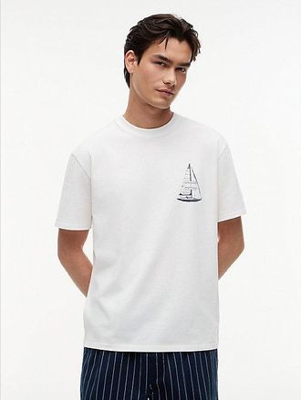 Tommy Hilfiger Back Graphic Relaxed Jersey T-Shirt