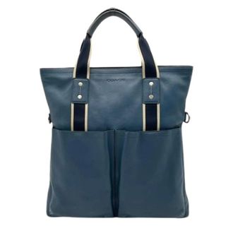 Coach Pre-owned Tote Bags, female, Blue, Size: ONE SIZE Pre-owned F70558 Tote Bag