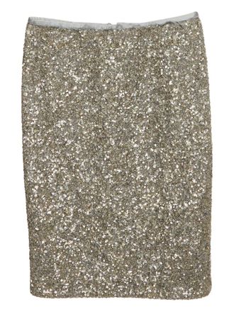 Zadig&Voltaire sequinned skirt - Silver