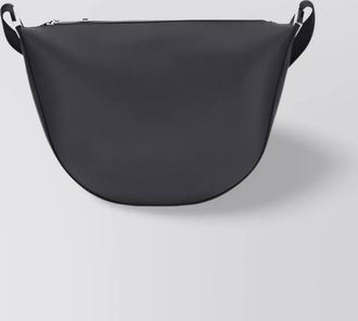 Fendi half-moon leather shoulder bag