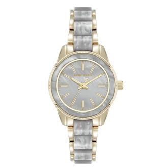 Anne Klein Classic Grey Dial Ladies Watch AK/3212LGGB