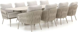Suns Dolce/Palermo 280cm low dining tuinset 9-delig
