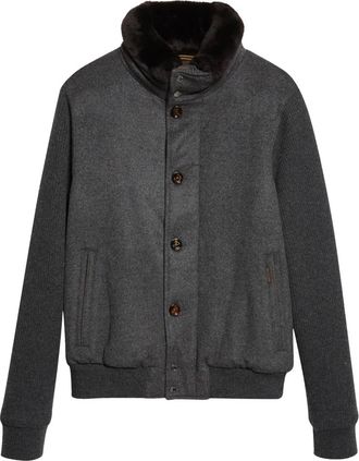 Moorer Levion Jacket - - Jackets - Uomo - Grigio - M