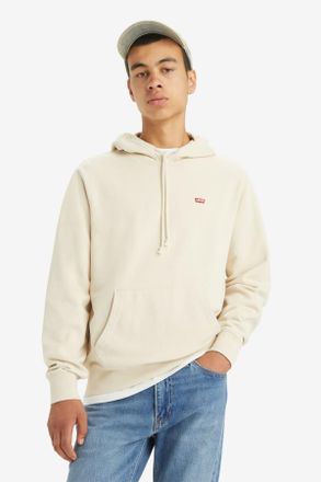 Levi's The Original Housemark Hoodie - Hombre - XS - Neutral / Fog