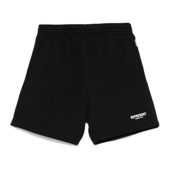 Represent Represent, Heren, Korte broeken, Zwart, Maat: L Katoen