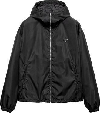Prada Giacca con zip - Nero