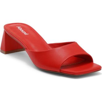 Abound Jenny Mule Sandal in Red Tomato at Nordstrom Rack, Size 6.5