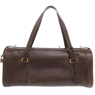 Herm&egrave;s Pre-owned Cuoio travel-bags - - Pre-owned - Donna - Marrone - ONE SIZE