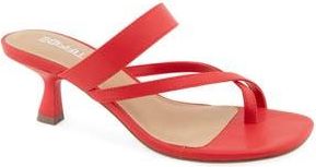 Esprit Elian Toe Loop Sandal in Red Pu at Nordstrom Rack, Size 6.5