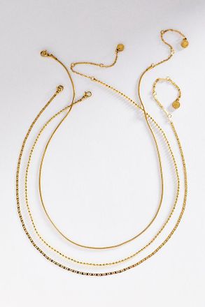 BaubleBar Anita Water-Resistant Necklaces, Set of 3