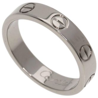 Cartier White Gold (18K) Band Ring (Pre-Owned)