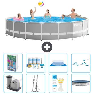 Intex Piscina Prism Frame Redonda - 549x122 Cm - 9-piezas S615
