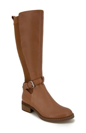 Gentle Souls Knee High Moto Boot in Cognac at Nordstrom, Size 10