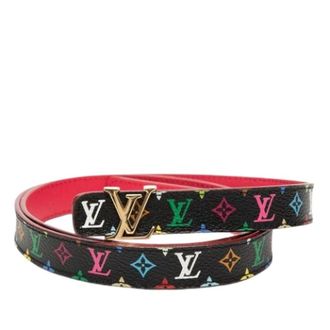 Louis Vuitton Pre-owned Monogram Multicolore Canvas Belt - female - Louis Vuitton Vintage - Vintage Belts - Multicolor - ONE SIZE - Pre-owned