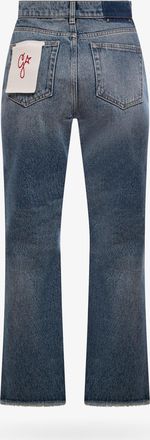 Golden Goose Womens Jeans Derin Blue Cotton
