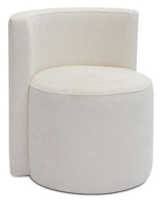 TOV Furniture Alyssa Chenille Rolling Desk Chair