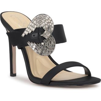 Jessica Simpson Orrieta Slide Sandal in Black at Nordstrom, Size 6.5