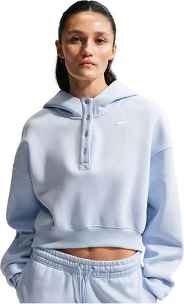 Nike Dames, Sport, Blauw, Maat: XS Fleece