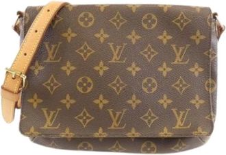 Louis Vuitton Pre-owned Cross Body Bags, female, Brown, Size: ONE SIZE Pre-owned Vintage Cross Body Bag