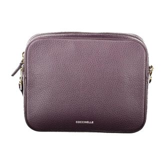 Coccinelle Cross Body Bags, female, Purple, Size: ONE SIZE Mini Tebe Bag