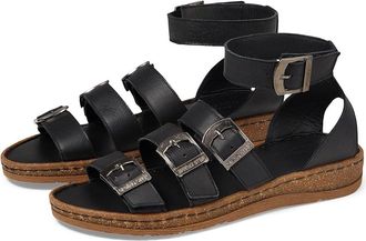 Spring Step Alexcia Womens Sandals Black : EU 38 (US Womens 7.5-8) M, Leather
