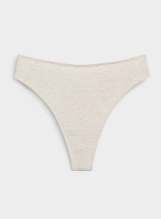 Miiyu Womens Minimalist thong Organic cotton