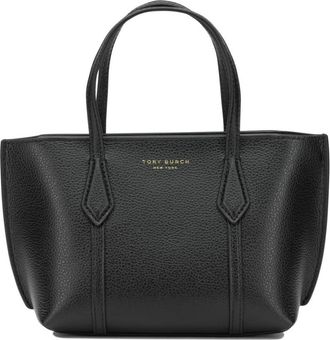Tory Burch Tassen, Dames, Zwart, ONE Size, Leer, Eleanor Leren Handtas