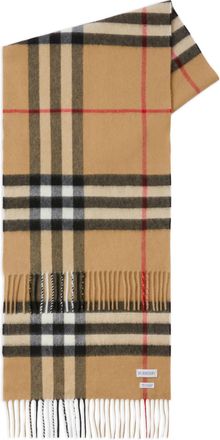 Burberry Sciarpa In Cashmere Check