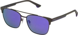 Police SPL574 TRACK 7 S69V Mens Sunglasses Black Size 57
