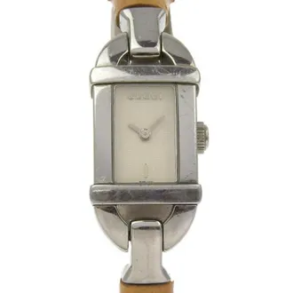 Gucci Pre-owned Watches, female, White, Size: ONE SIZE Pre-owned Vintage Glass Watch