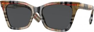 Burberry Womens BE4346 53 394487 Sunglasses - Multicolour - One Size