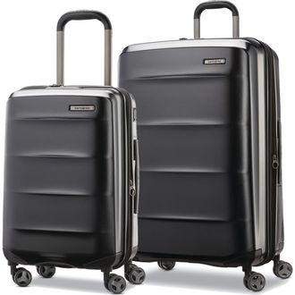 Samsonite Octiv 2-Piece Set (20/28) Hardside Spinner in Stealth Black at Nordstrom