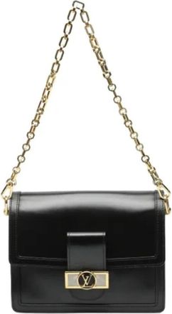 Louis Vuitton Tweedehands leren handtassen - Dames - Vintage Handtas - Zwart - ONE Size - Vintage