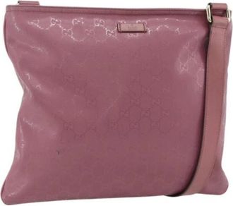 Gucci Pre-owned Vintage Cross Body Bag - Dames - Vintage Schoudertas - Roze - ONE Size - Vintage