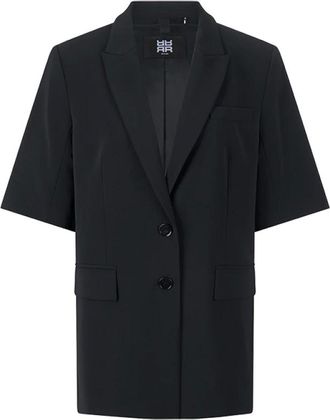 Riani Dames, Jassen, Zwart, Maat: M Leer