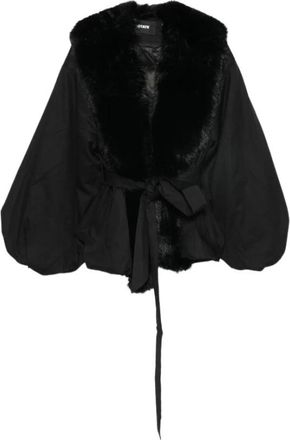 Rotate Giacca in ecopelliccia - - Jackets - Donna - Nero - M