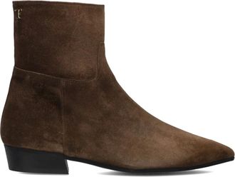 Toral Shoes Schoenen, Dames, Bruin, 41 EU, Su&egrave;de, Bruine Su&egrave;de Enkellaarzen Belinda