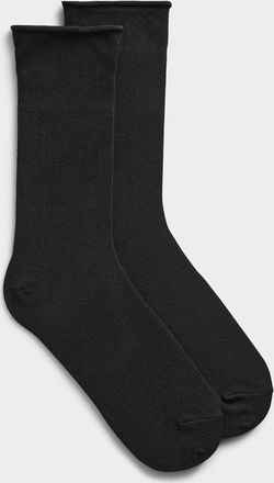 McGregor Womens Rolled trim bamboo socks