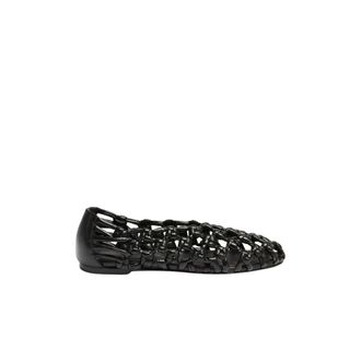 Liviana Conti Ballerinas, female, Black, Size: 11 US Olimpia Woven Ballerina Shoes