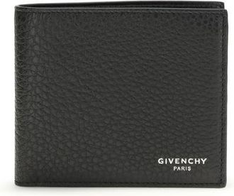 Givenchy Zwarte Kalfsleren Bos Taurus Portemonnee