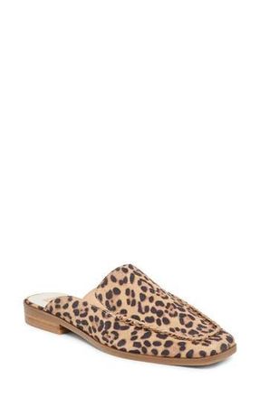Dolce Vita Brevyn Perforated Mule in Leopard Suede at Nordstrom Rack, Size 8.5
